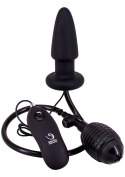 Fanny Hill Inflatable Buttplug Black Fanny Hill Inflatable Buttplug Black