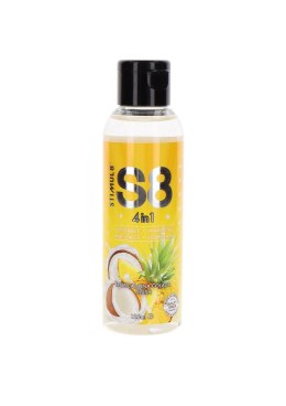S8 4-in-1 Dessert Lube Pineapple 125 ml – Jadalny żel intymny, olejek i afrodyzjak