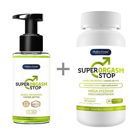 Super Orgasm Stop – Suplement diety dla mężczyzn (60 kapsułek) Super Orgasm Stop – Suplement diety dla mężczyzn (60 kapsułek)