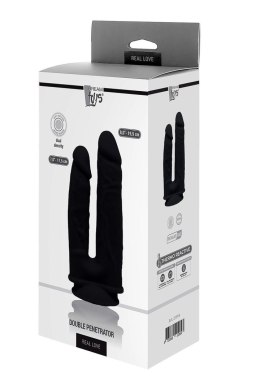REAL LOVE™ – Dual Density Double Penetrator Black