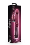Temptasia™ Trixie Thrusting Dildo Wine – Wibrujące Dildo z Funkcją Pchnięć