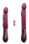 Temptasia™ Trixie Thrusting Dildo Wine – Wibrujące Dildo z Funkcją Pchnięć
