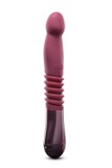 Temptasia™ Trixie Thrusting Dildo Wine – Wibrujące Dildo z Funkcją Pchnięć