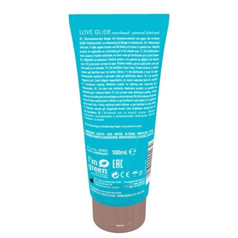 Żel- SHIATSU Love Glide waterbased 100ml Żel- SHIATSU Love Glide waterbased 100ml