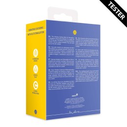 Vibrating Cockring with Clit Stimulation - Tamiya Blue