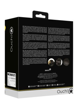 Mask with Blonde Ponytail – Black