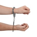 Metal Hand Cuffs - Silver Metal Hand Cuffs - Silver