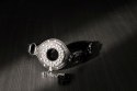 Open Mouth Gag with Plug Stopper - Black Open Mouth Gag with Plug Stopper - Black