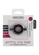 Gummy Ring - Large - Black Gummy Ring - Large - Black