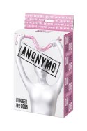 Anonymo flogger, PU leather, pink, 64 cm Anonymo flogger, PU leather, pink, 64 cm
