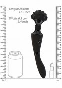Stymulator- Shiatsu Bendable Massager Wand - Black Stymulator- Shiatsu Bendable Massager Wand - Black
