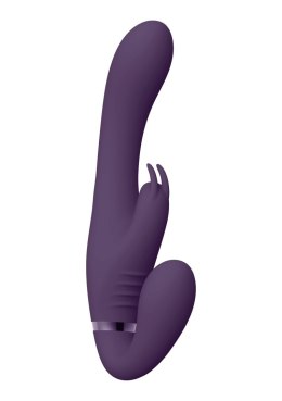 SUKI – Purple Strapless Strap-On z 3 Silnikami NG F1