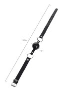 Anonymo gag, TPR, black, 64 cm Anonymo gag, TPR, black, 64 cm