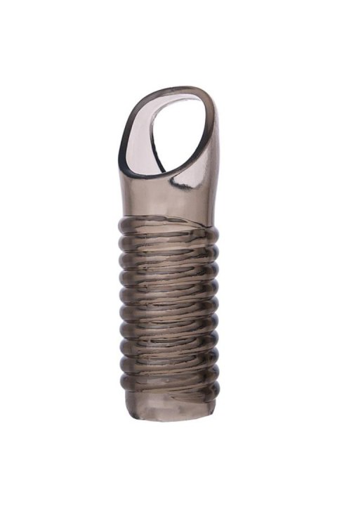 ToyFa XLover, Penis sleeve, for enlargement, TPE, transparent black, 11 cm ToyFa XLover, Penis sleeve, for enlargement, TPE, transparent black, 11 cm