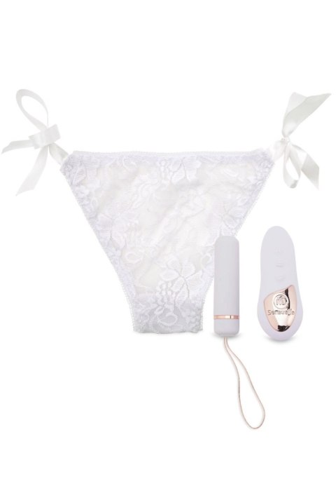 Remote Control Pleasure Panty White Remote Control Pleasure Panty White