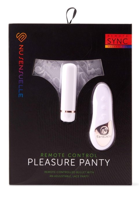 Remote Control Pleasure Panty White Remote Control Pleasure Panty White