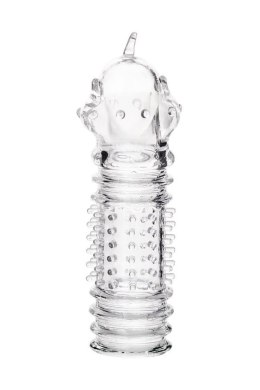 A-TOYS, Penis Sleeve, TPR, Transparent, 15.3 cm
