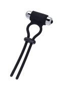 A-Toys Erection enhancing lasso Jat , black, silicone, 14cm A-Toys Erection enhancing lasso Jat , black, silicone, 14cm