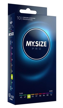 MY.SIZE PRO 49 mm – prezerwatywy (10 sztuk)