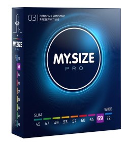 MY.SIZE PRO 69 mm – prezerwatywy (3 sztuki)