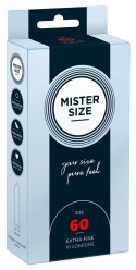 Mister Size 60 mm – prezerwatywy (10 sztuk) Mister Size 60 mm – prezerwatywy (10 sztuk)