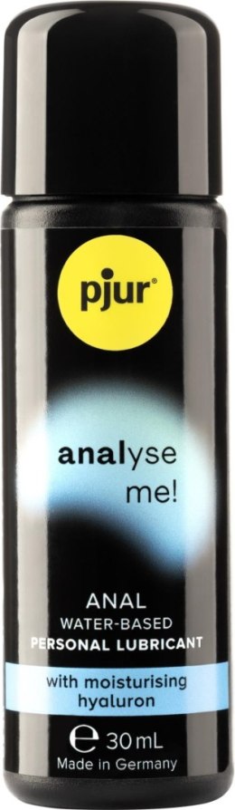 pjur analyse me! Comfort Glide – Żel Intymny 30 ml | Wodny Lubrykant z Kwasem Hialuronowym