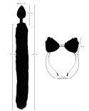 Bad Kitty Pet Play Plug & Ears Bad Kitty Pet Play Plug & Ears
