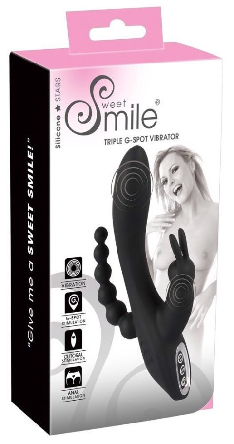 Smile Triple G-Spot Vibrator – Potrójna Stymulacja dla Maksymalnej Przyjemności