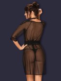 Bielizna-Lucita peniuar czarny S/M Bielizna-Lucita peniuar czarny S/M