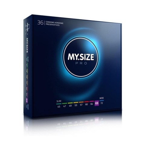 MY.SIZE PRO 69 mm – prezerwatywy XXL (36 sztuk)