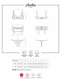 Bielizna-Heartina komplet 3-częściowy L/XL Bielizna-Heartina komplet 3-częściowy L/XL