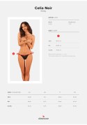 Celia Noir thong XS/S Celia Noir thong XS/S