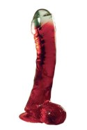 VULKAN™ RUBY RIDGE 6.5" | Realistyczne Dildo z Przyssawką – Intensywna Czerwień