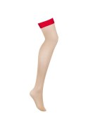 Bielizna-S814 pończochy czerwone S/M Bielizna-S814 pończochy czerwone S/M