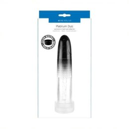 Me You Us Platinum Duo Automatic Pump Masturbator Clear/Black | 2w1 – Pompka i Masturbator