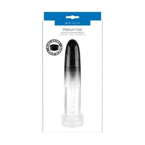 Me You Us Platinum Duo Automatic Pump Masturbator Clear/Black | 2w1 – Pompka i Masturbator Me You Us Platinum Duo Automatic Pump Masturbator Clear/Black | 2w1 – Pompka i Masturbator