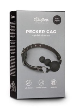 Ball Gag With Silicone Beads – Knebel z Silikonowymi Kulkami
