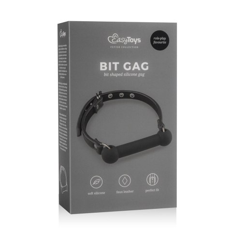 Silicone Bit Gag – Silikonowy Knebel EasyToys Silicone Bit Gag – Silikonowy Knebel EasyToys