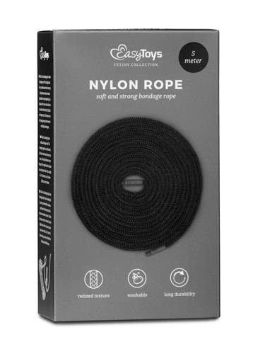 Wiązania – Black Bondage Rope 5 m