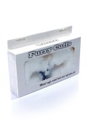Kajdanki Fetish B - Series - Furry Cuffs White Kajdanki Fetish B - Series - Furry Cuffs White