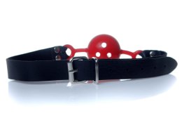 Knebel – Ball Gag Fetish B-Series (Czarny, 3 otwory)