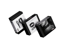 WHIPS – Obroża Męska z Ćwiekami i Smyczą (Skórzana, 4,5 cm)