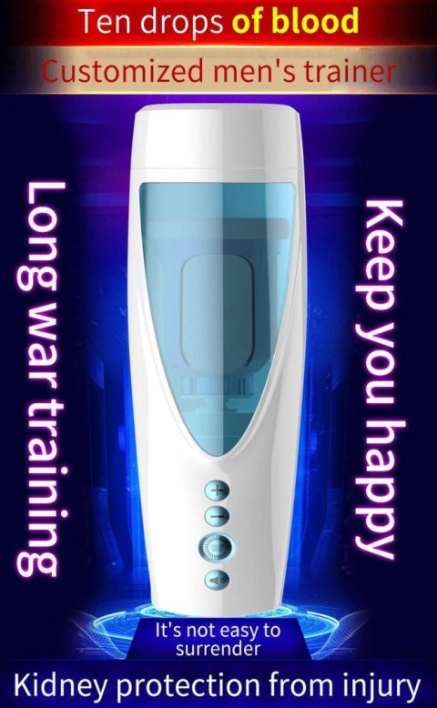 Masturbator – Wibracje, Rotacja i Efekty Świetlne | 10+10 Funkcji + Talk Mode Masturbator – Wibracje, Rotacja i Efekty Świetlne | 10+10 Funkcji + Talk Mode