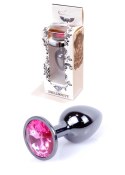 Plug-Jewellery Dark Silver PLUG- Pink Plug-Jewellery Dark Silver PLUG- Pink