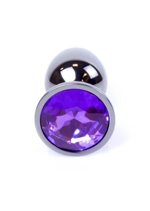 Plug-Jewellery Dark Silver PLUG- Purple Plug-Jewellery Dark Silver PLUG- Purple