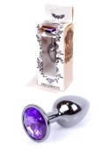 Plug-Jewellery Dark Silver PLUG- Purple Plug-Jewellery Dark Silver PLUG- Purple