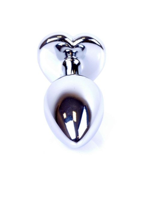 Plug-Jewellery Silver Heart PLUG- Pink Plug-Jewellery Silver Heart PLUG- Pink