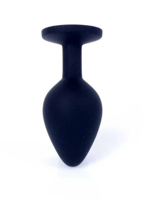 Plug-Jewellery Black Silicon PLUG Medium- Pink Diamond Plug-Jewellery Black Silicon PLUG Medium- Pink Diamond