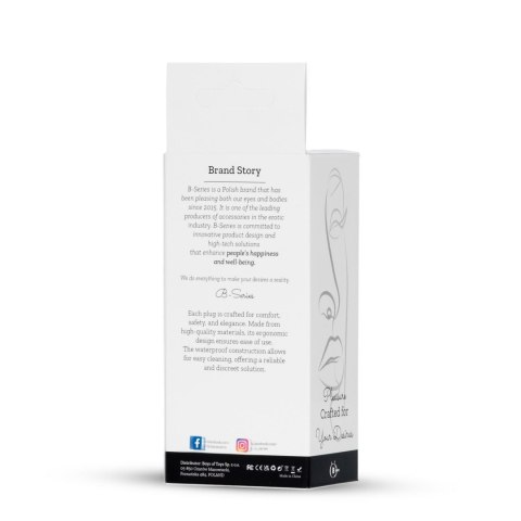 Plug-Jewellery Multicolour Penis PLUG- Clear S Plug-Jewellery Multicolour Penis PLUG- Clear S