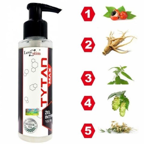 TYTAN MAX – Żel stymulujący dla mężczyzn (100 ml) TYTAN MAX – Żel stymulujący dla mężczyzn (100 ml)